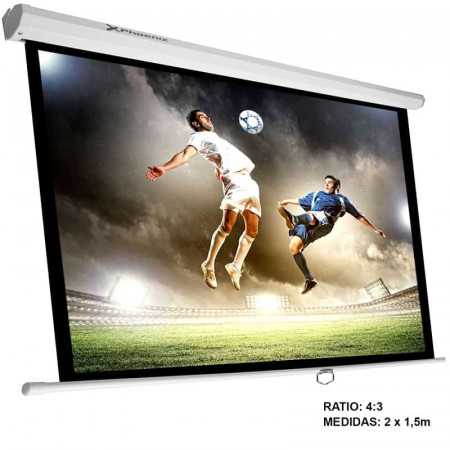 PANTALLA MANUAL 200x150 100"