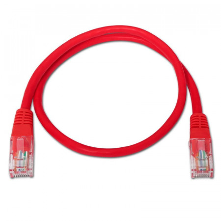 Cable red RJ45 Cat6 UTP Cobre 2M. Rojo