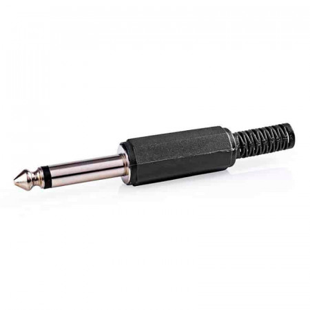 Jack Macho 6,3mm. Mono - Plastico