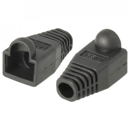 Capuchón NEGRO para conector RJ-45/8C8P
