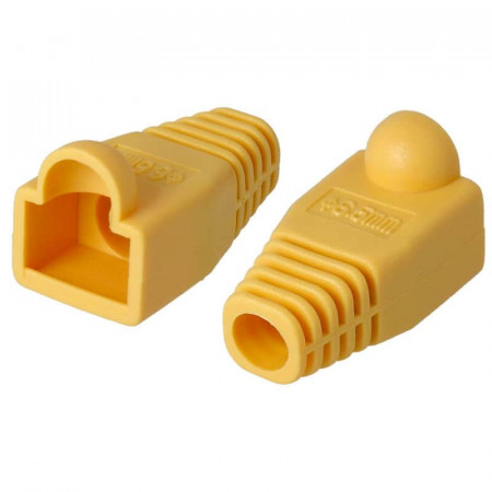 Capuchón AMARILLO para conector RJ-45/8C8P