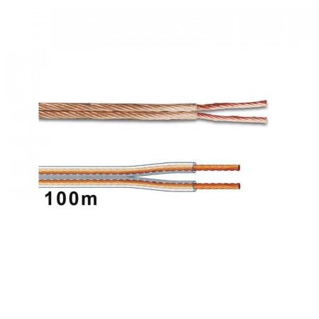 Cable paralelo de altavoz 2 hilos 2 x 2.50 mm. OFC