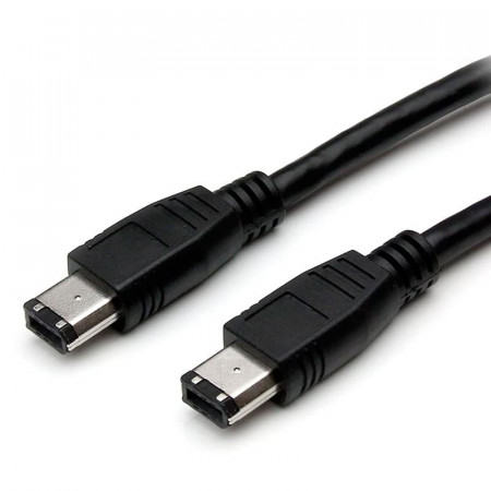 Conexión FIREWIRE IEEE-1394, 6PIN/6PIN, 2 MTS.