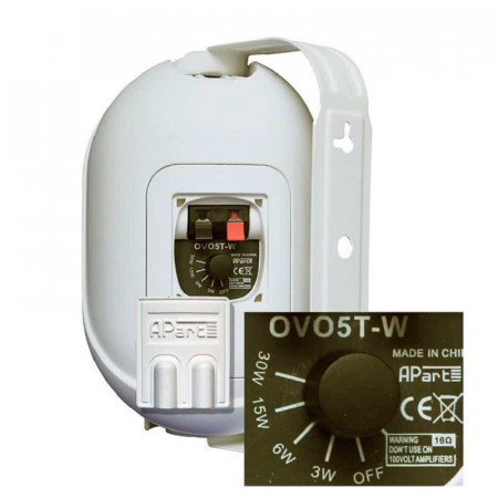 Pareja de altavoces APART OVO5T Blanco 5"