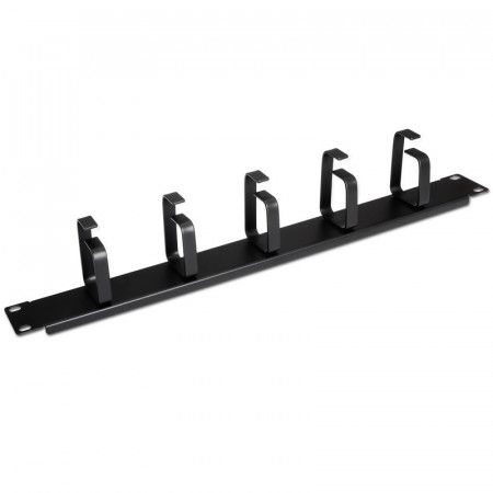 Organizador de cables metálico para rack 19"