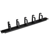 Organizador de cables metálico para rack 19"