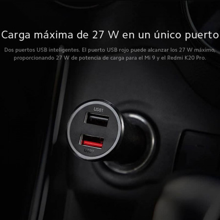 XIAOMI MI 37W DUAL PORT CAR CHARGER