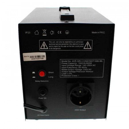 ESTABILIZADOR WELL AVR-SRV-CONSTANT1500-WL