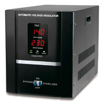 ESTABILIZADOR WELL AVR-SRV-CONSTANT3000-WL