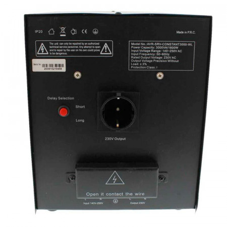 ESTABILIZADOR WELL AVR-SRV-CONSTANT3000-WL
