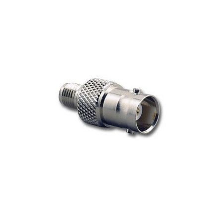 ADAPTADOR BNC HEMBRA A SMA HEMBRA