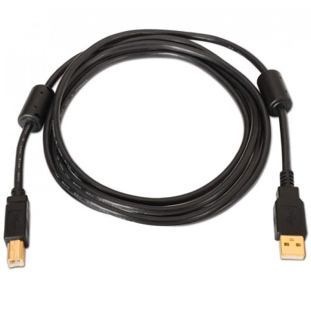Cable USB A Macho - USB B Macho 5 metros v.2.0