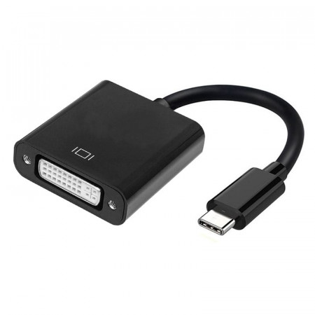 Conversor USB-C a DVI-I 0.15 M.
