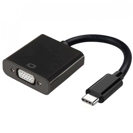 Convertidor de USB TIPO C a VGA 0.15 M.