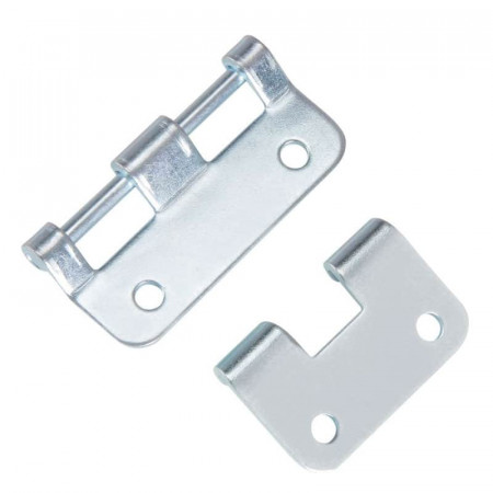 Bisagra de acero galvanizado 58x49mm.
