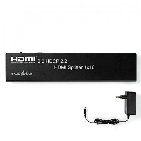 Repartidor de HDMI 16 salidas NEDIS VSPL34716AT