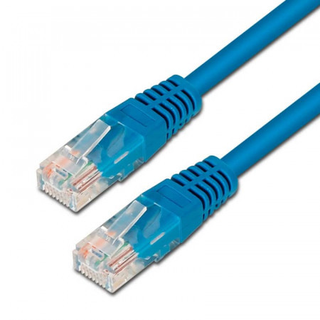 Cable red RJ45 Cat6 UTP Cobre 3M. Azul