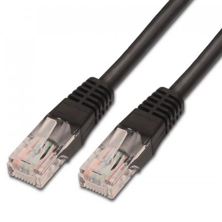Cable red RJ45 Cat6 UTP Cobre 2M. Negro