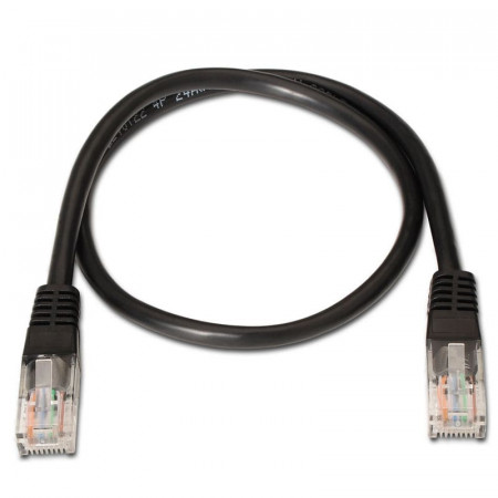Cable red RJ45 Cat6 UTP Cobre 2M. Negro