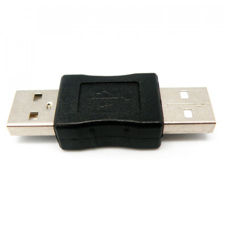 Adaptador USB tipo A macho a USB A macho