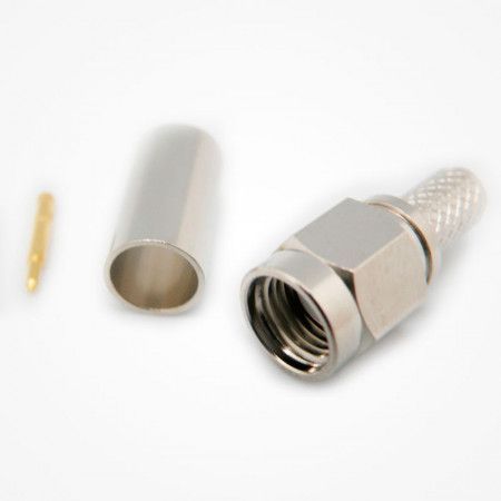Conector Aéreo SMA macho crimpar cable RG-58