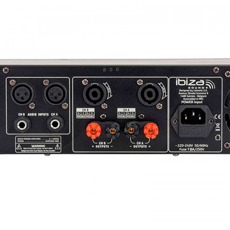 IBIZA SOUND AMP2000 MKII