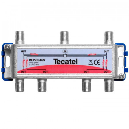TECATEL REP-CLA6S Repartidor TV/SAT 6 salidas