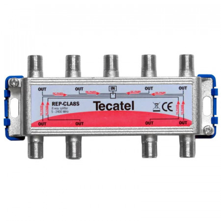 TECATEL REP-CLA8S Repartidor TV/SAT 8 salidas