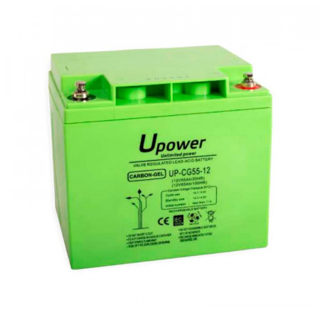 BATERIA CARBON GEL ( 12V / 55Amp )