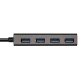 HUB USB 3.1 USB-C, USB-C Macho a 4xTipo A Hembra