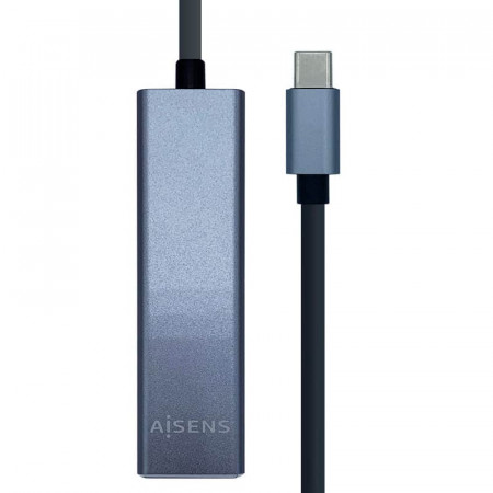 Conversor USB3.1 GEN1 USB-C a Ethernet + HUB 3xUSB
