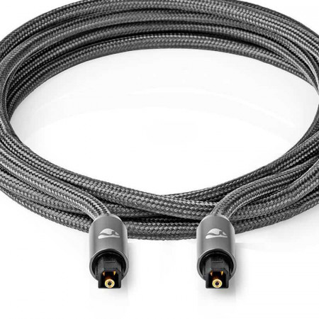 Conexión Fibra Óptica Toslink Toslink 3 Metros