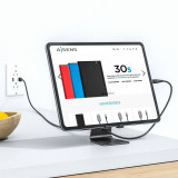Soporte tamaño M para MOVIL/TABLET NEGRO