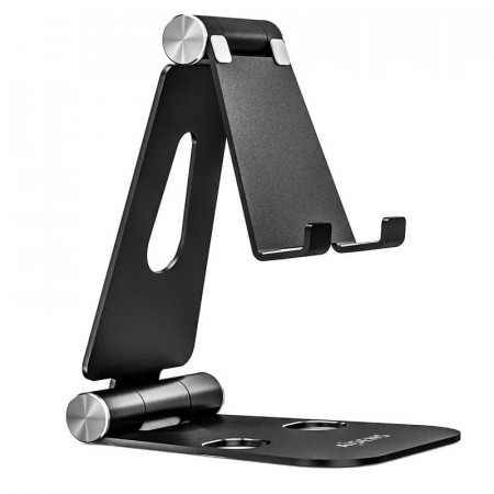 Soporte tamaño XL para MOVIL/TABLET NEGRO