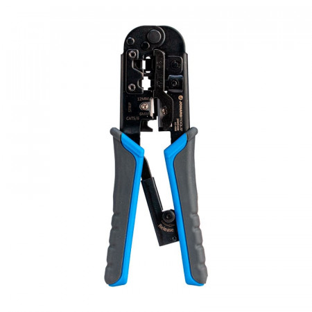 Crimpadora para conector pasante