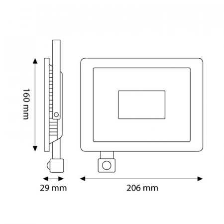 FOCO LED 10W REGULABLE 6000K