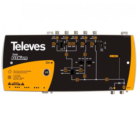Central amplificadora TELEVES 534120