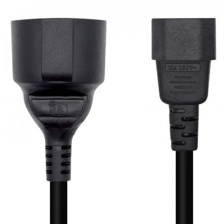 Cable adaptador C14 a Schuko