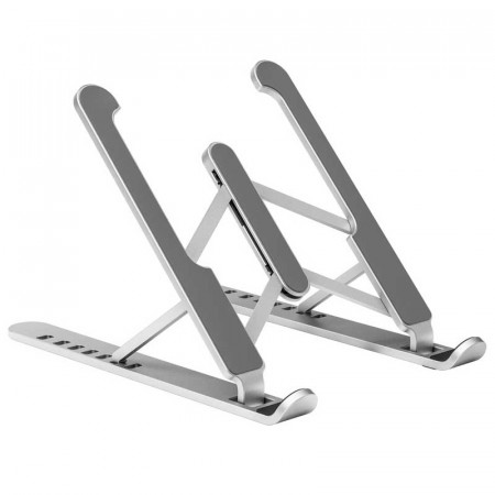 Soporte de sobremesa para PORTÁTIL/TABLET PLATA
