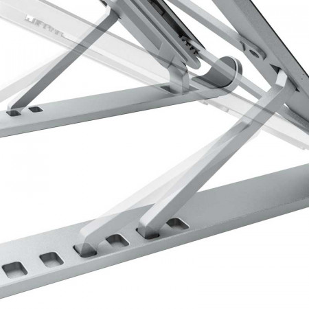 Soporte de sobremesa para PORTÁTIL/TABLET PLATA