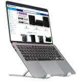 Soporte de sobremesa para PORTÁTIL/TABLET PLATA