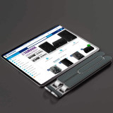 Soporte de sobremesa para PORTÁTIL/TABLET PLATA