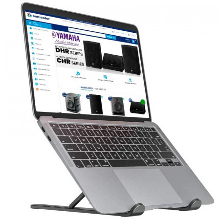 Soporte de sobremesa para PORTÁTIL/TABLET GRIS