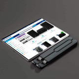 Soporte de sobremesa para PORTÁTIL/TABLET GRIS