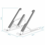 Soporte de sobremesa para PORTÁTIL/TABLET GRIS