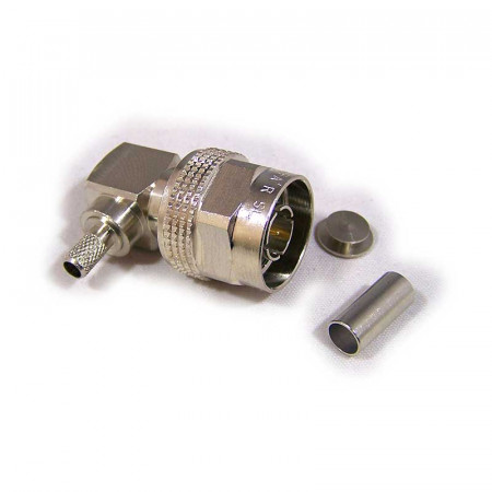 Conector N Macho acodado