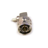 Conector N Macho acodado
