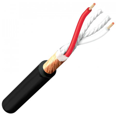 Cable de audio redondod OFC Q3-204 (NEGRO)