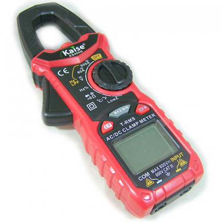 Pinza Amperimétrica AC/DC KAISE KS400N