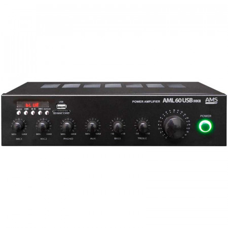Amplificador de línea AMS AML 60 USB MK2